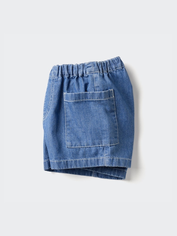Baby Denim Easy Shorts