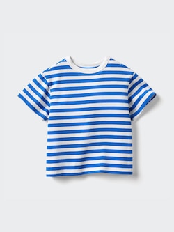 DRY Crew Neck T-Shirt (Stripe)