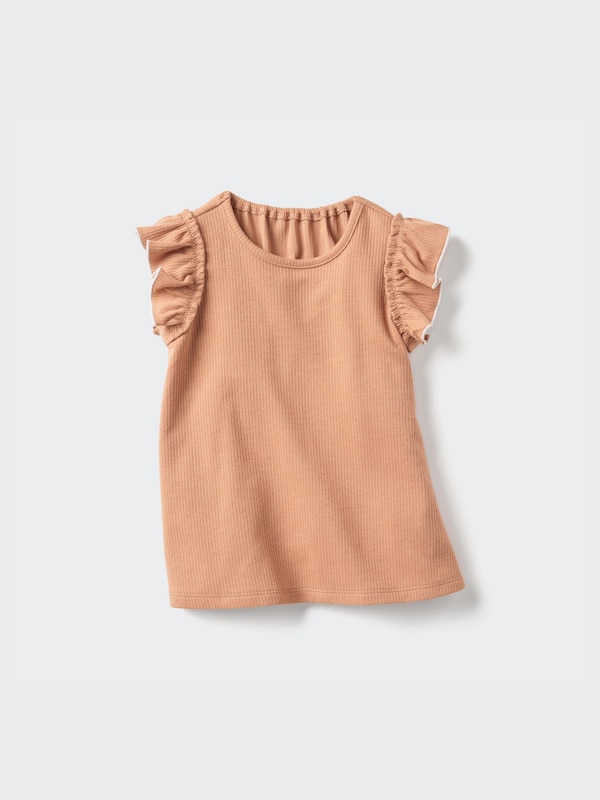 DRY Crew Neck T-Shirt (Frill)
