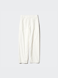 Linen Cotton Tapered Pants | Tall