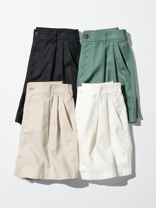 Linen Cotton Shorts