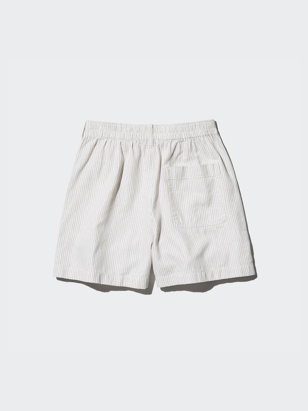 LINEN COTTON SHORTS