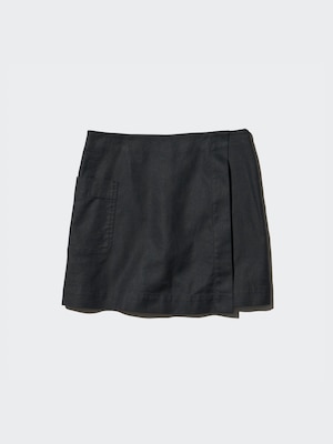 Linen Blend Skort