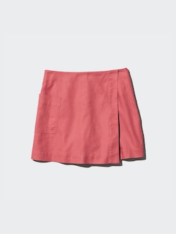 Linen Blend Skort