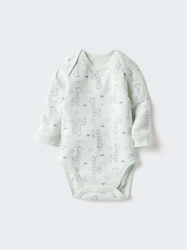 Joy of Print Bodysuit (Long Sleeve, Patterned)