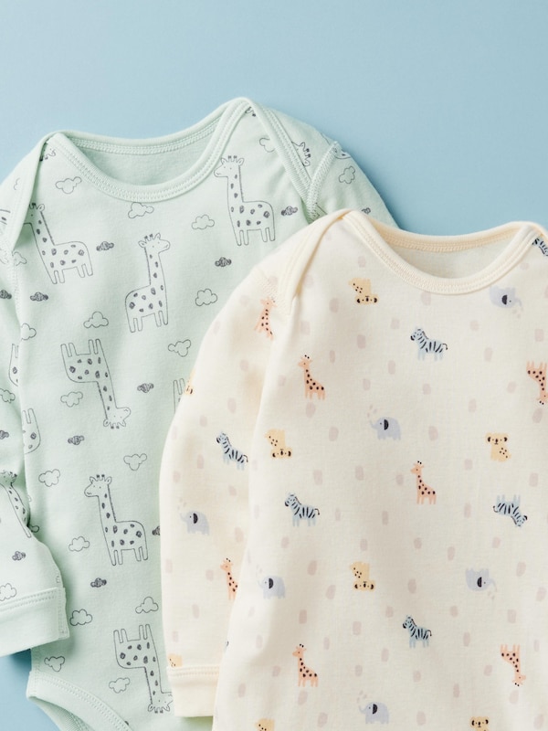 Joy of Print Bodysuit (Long Sleeve, Patterned)