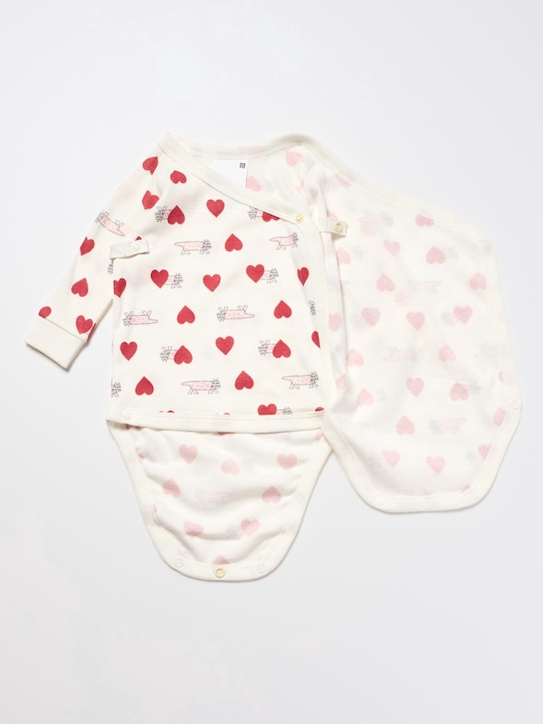 Baby Long Sleeve Bodysuit | Open Front | Lisa Larson