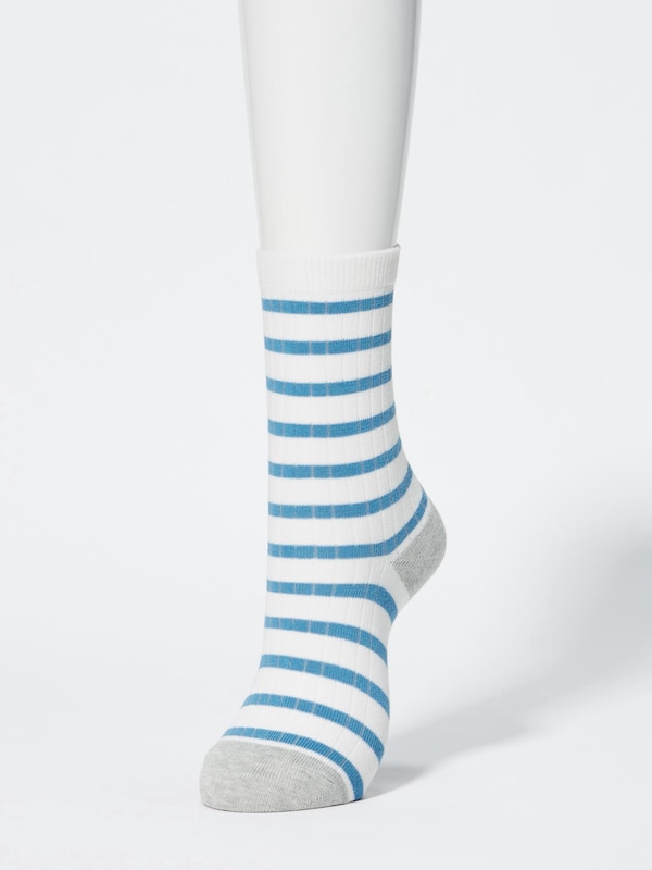 STRIPED MESH SOCKS | 3 PAIRS