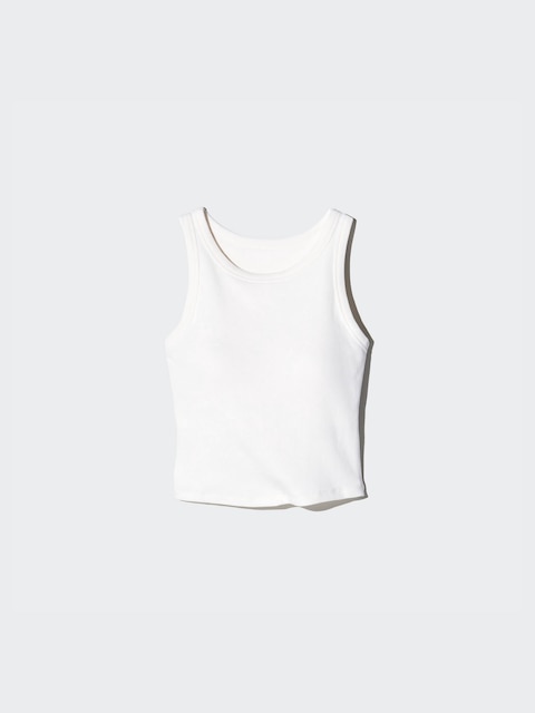 Uniqlo Ribbed Cropped Bra Top | 2025 Version