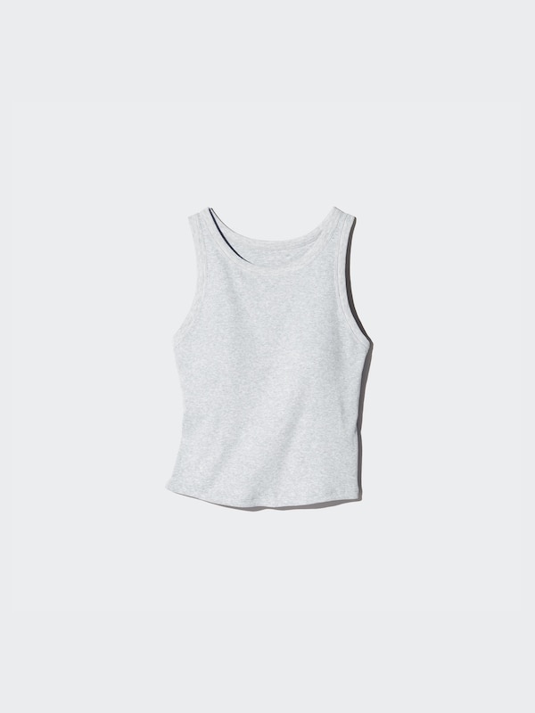Ribbed Cropped Bra Top