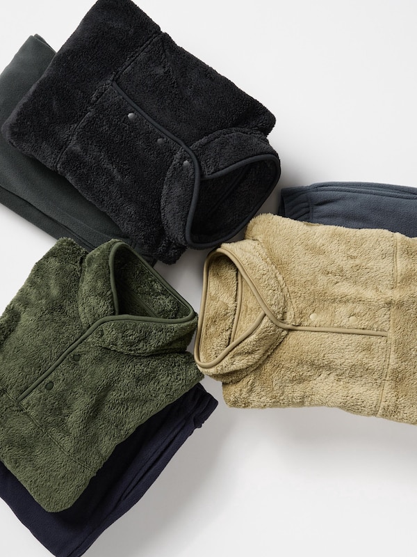 Fluffy Yarn Fleece Set