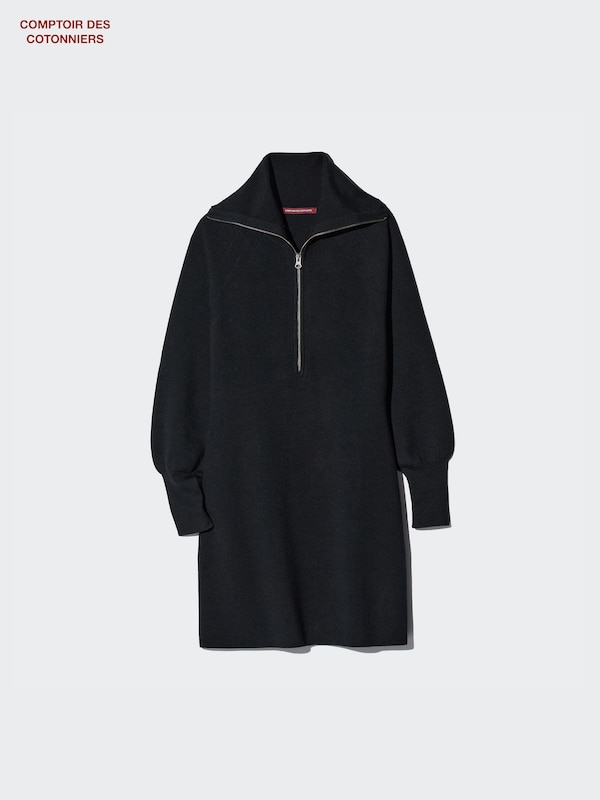 100 % Merinowolle Kleid (Reißverschluss, kurz)