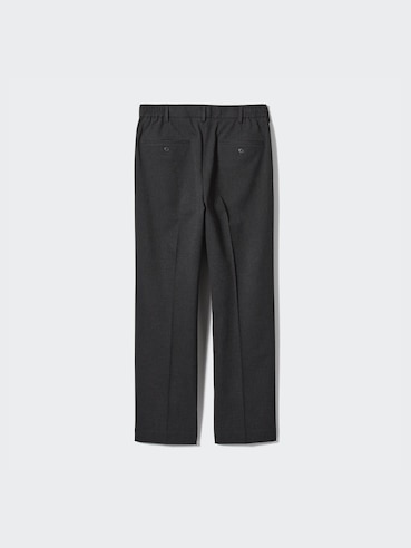 PLEATED WIDE PANTS (BRUSHED TWILL)