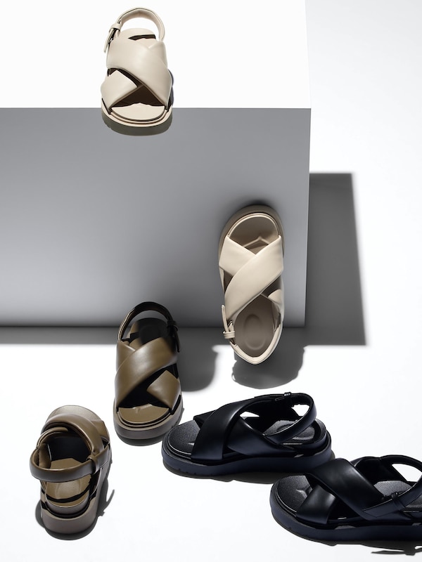 Cross Strap Sandals