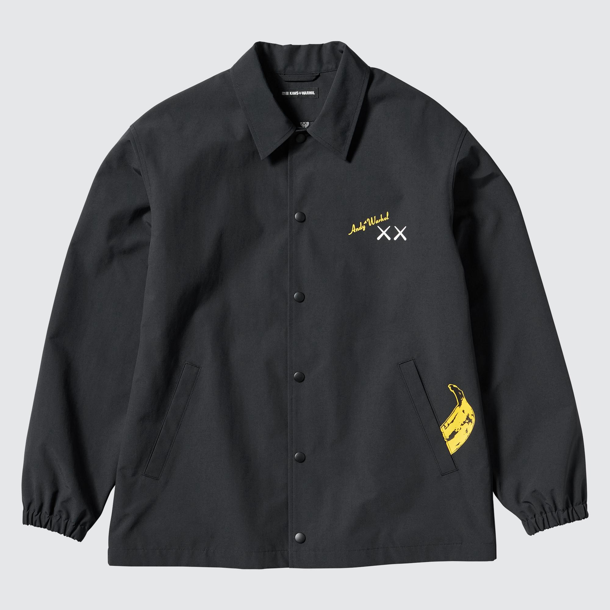 Black uniqlo jacket best sale