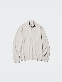Cashmere Sweater | Half-Zip