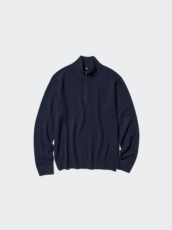 Cashmere Sweater | Half-Zip