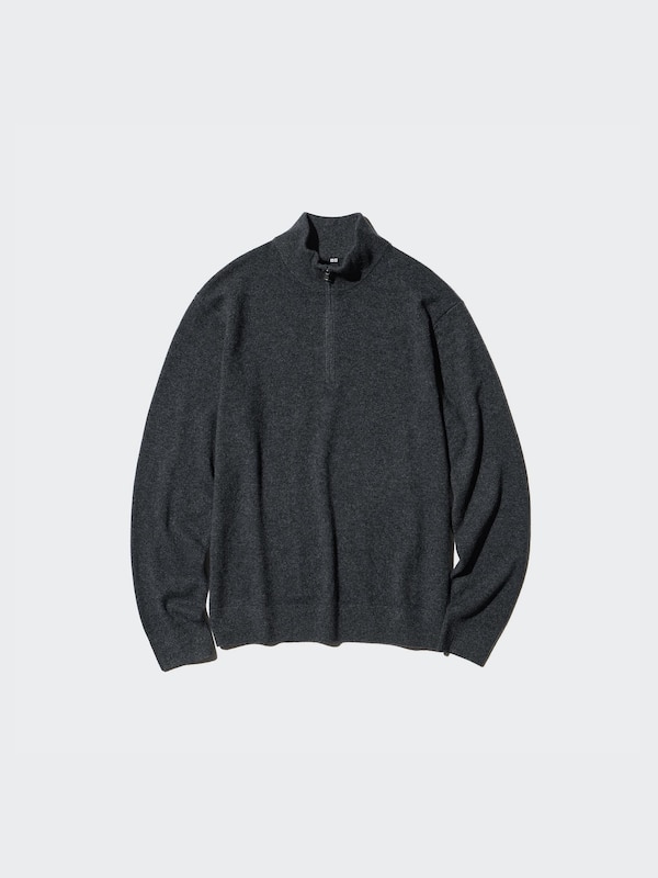 Cashmere Sweater | Half-Zip