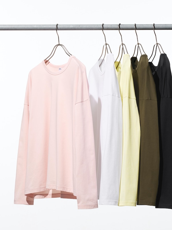 AIRism Cotton T-Shirt | Long Sleeve