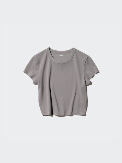 AIRism Soft Cropped T-Shirt