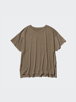 AIRism Relaxed Crew Neck T-Shirt
