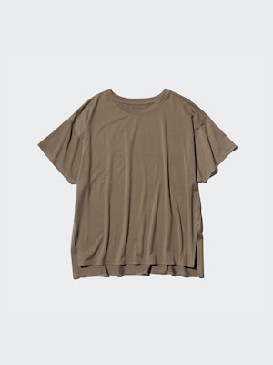 AIRism Relaxed Crew Neck T-Shirt