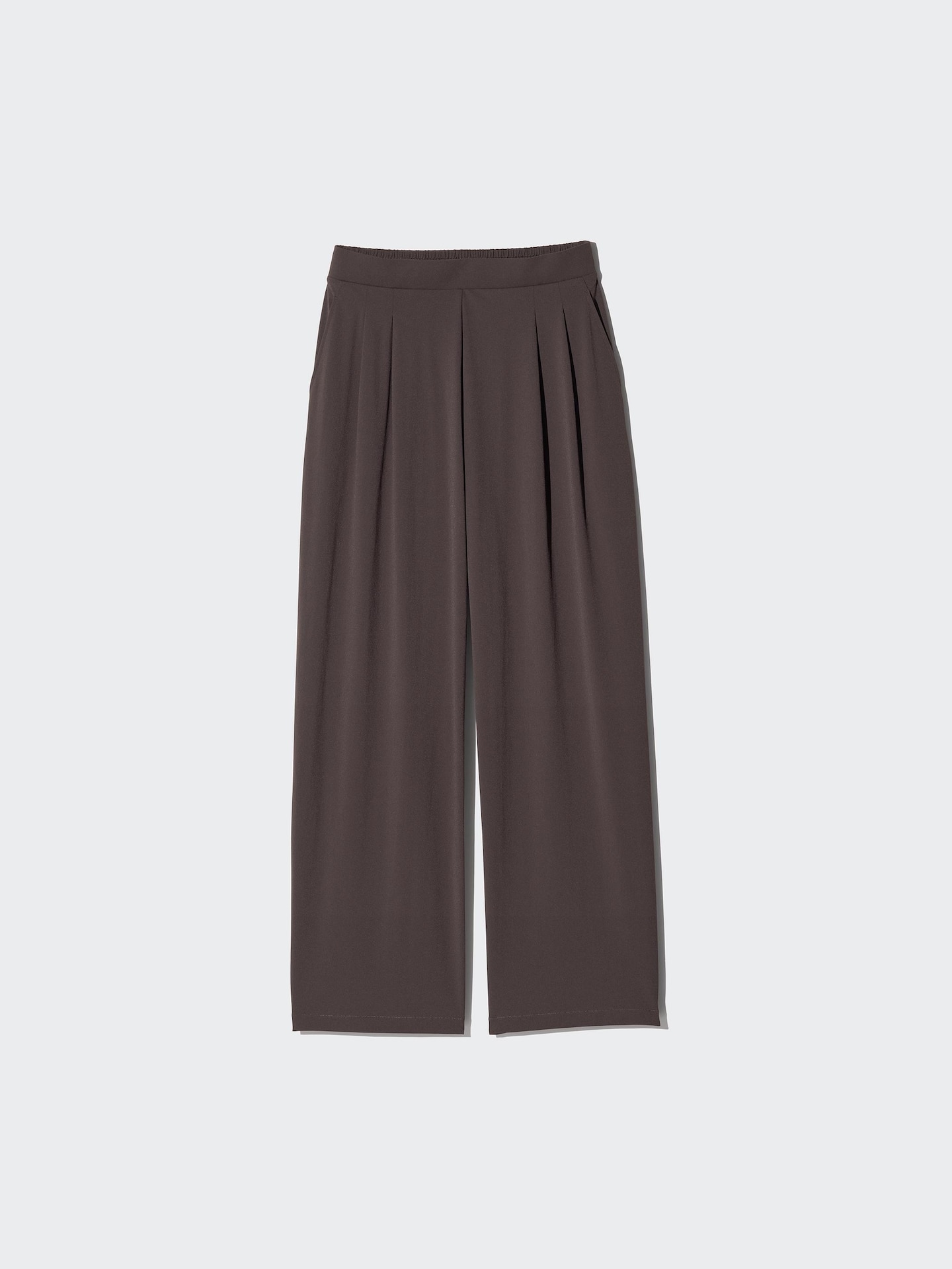 Широкие спортивные брюки Uniqlo Ultra Stretch Active, цвет: Бежевый — фото 4