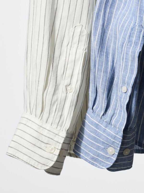 Premium Linen Shirt | Striped