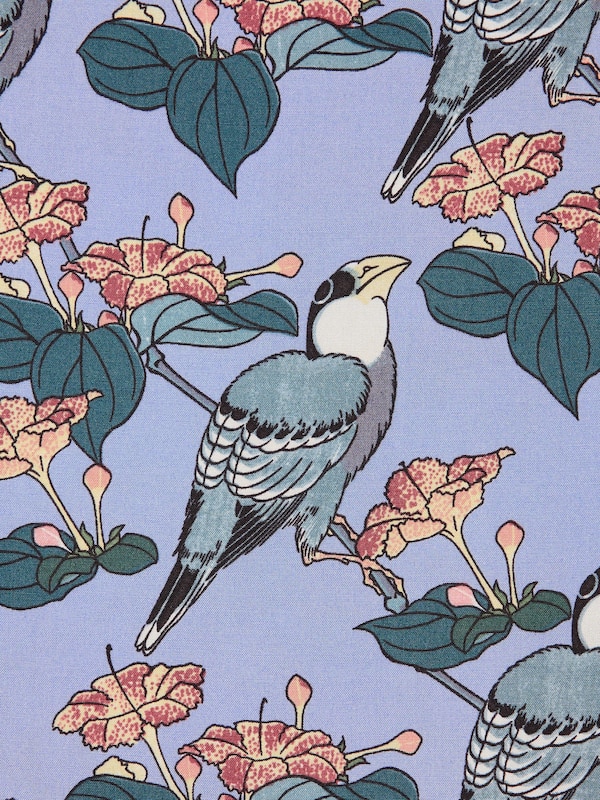 Open Collar Shirt | Short Sleeve | Edo Ukiyo-e Print