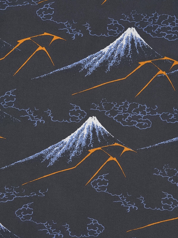 Open Collar Short Sleeve Shirt | Hokusai