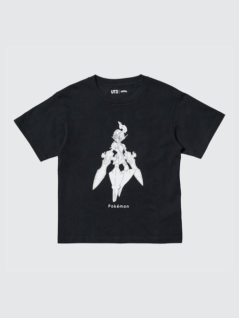 Футболка с принтом Uniqlo Pokemon UT BLACK