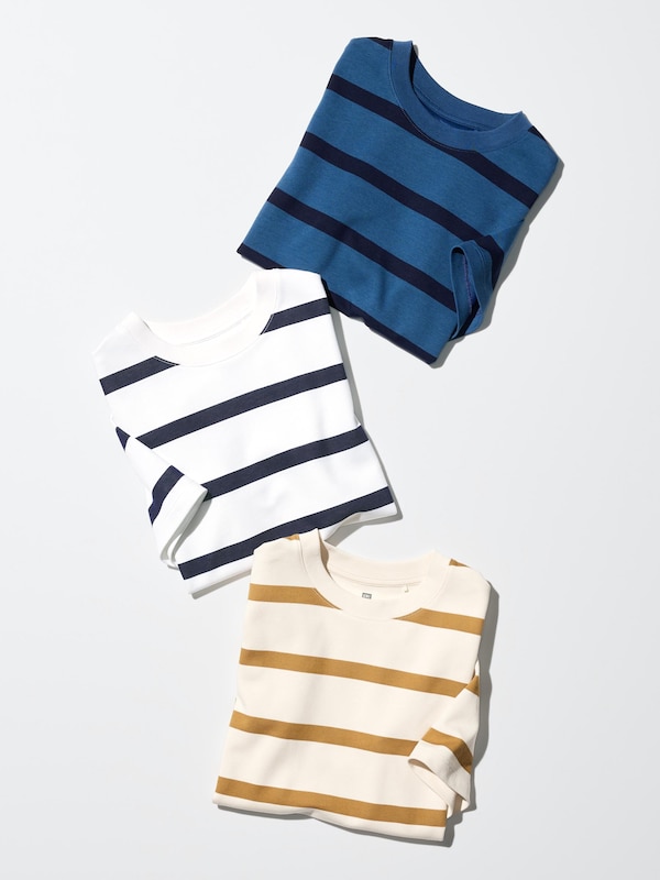 AIRism Cotton T-Shirt | Striped