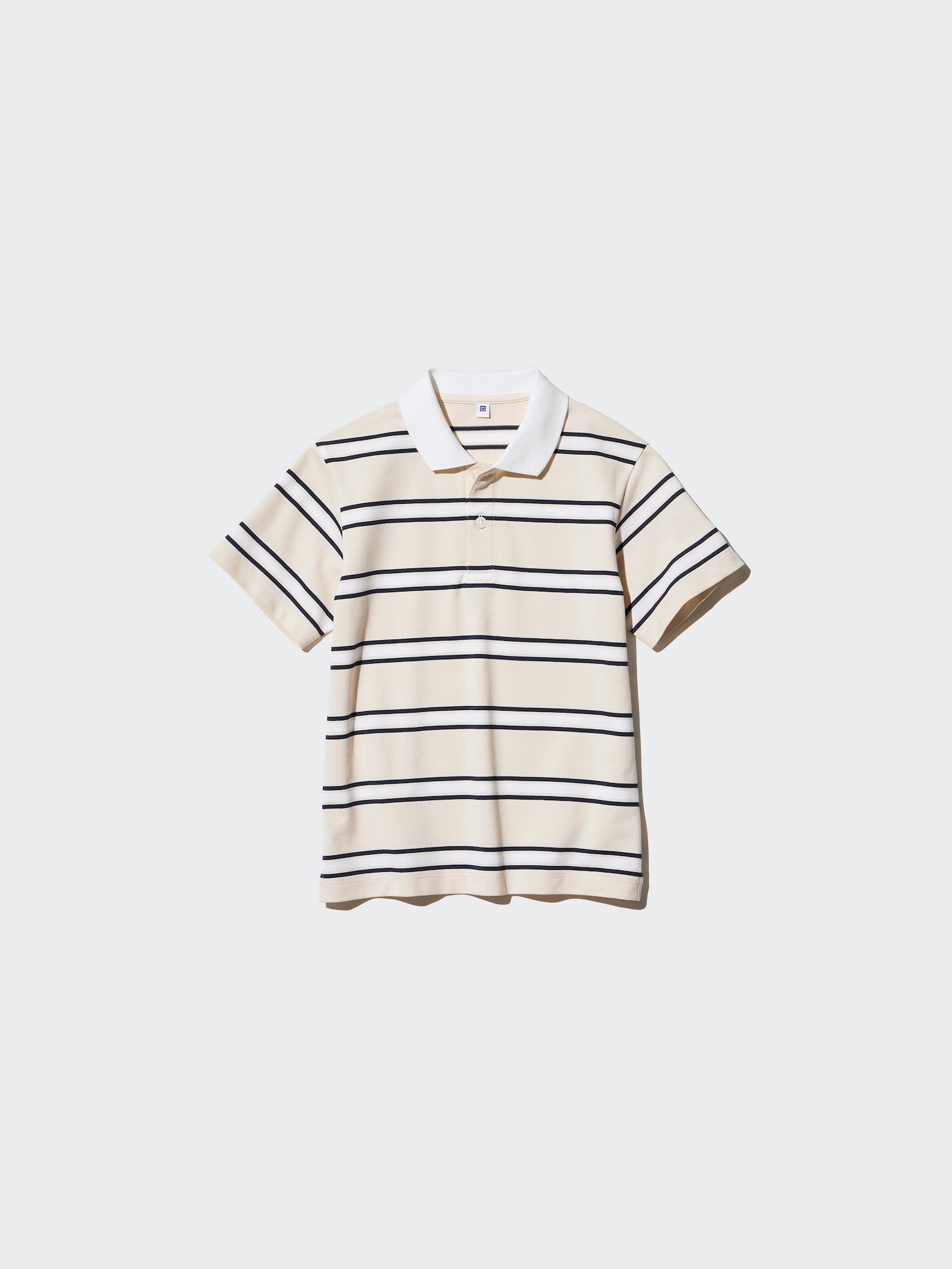 DRY Pique Striped Polo Shirt