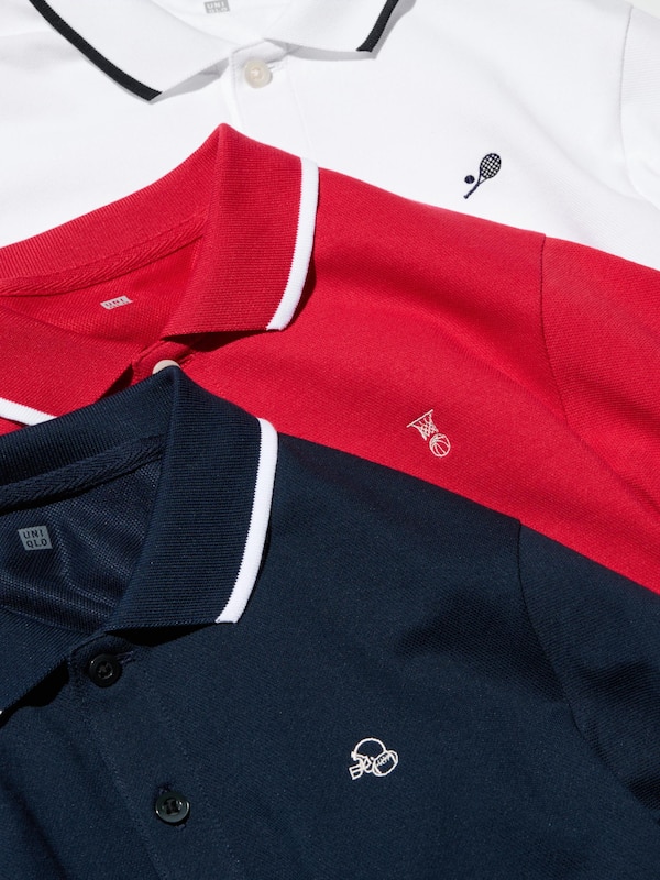 DRY Pique Embroidered Polo Shirt