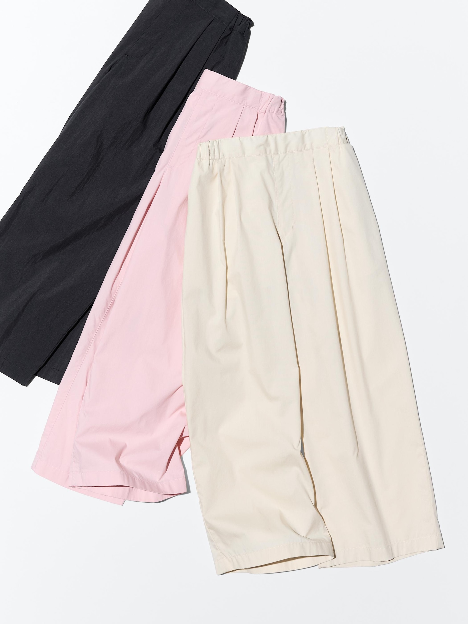 PLEATED WIDE PANTS