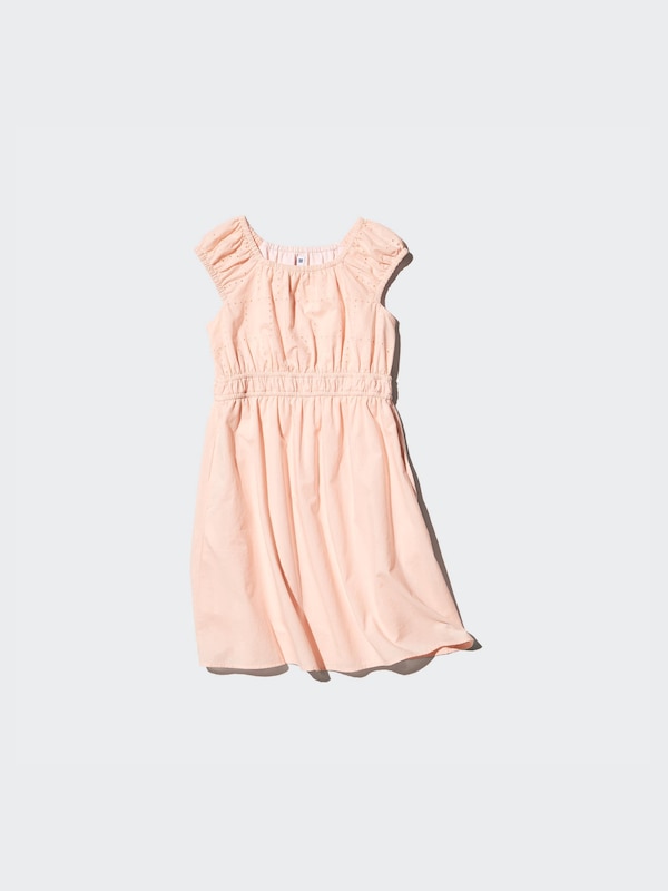 Embroidered Sleeveless Dress