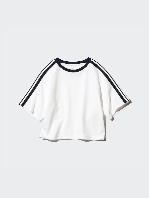 AIRism Cotton Cropped T-Shirt