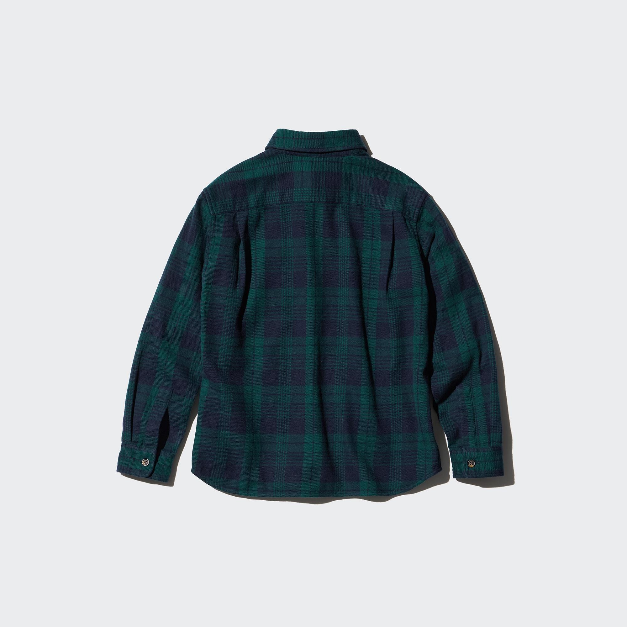 FLANNEL CHECKED LONG SLEEVE SHIRT