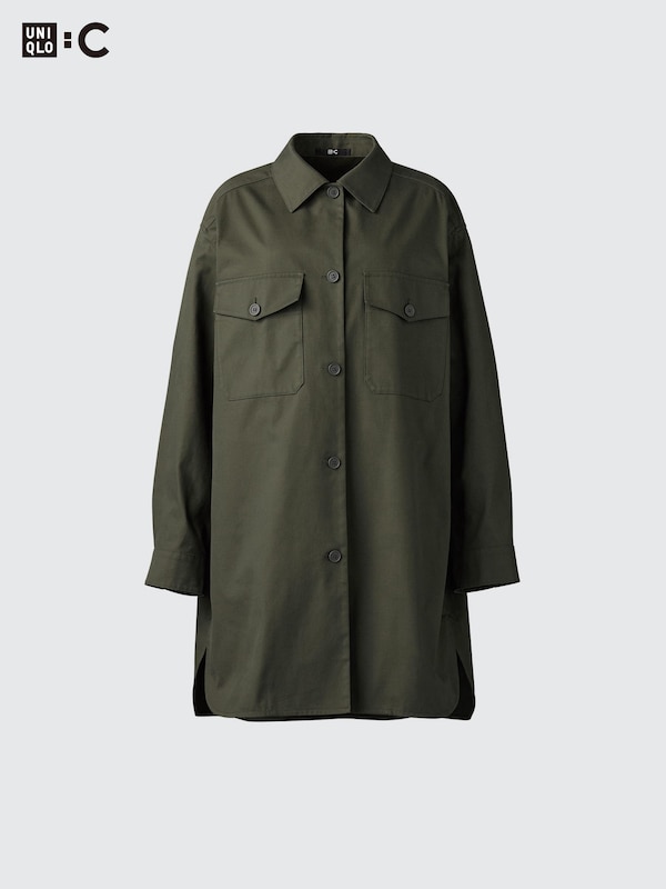 Oversized Shirt Coat