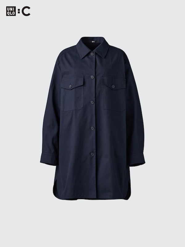 Oversized Shirt Coat