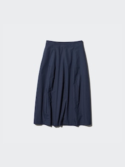 Cotton Blend Cocoon Skirt