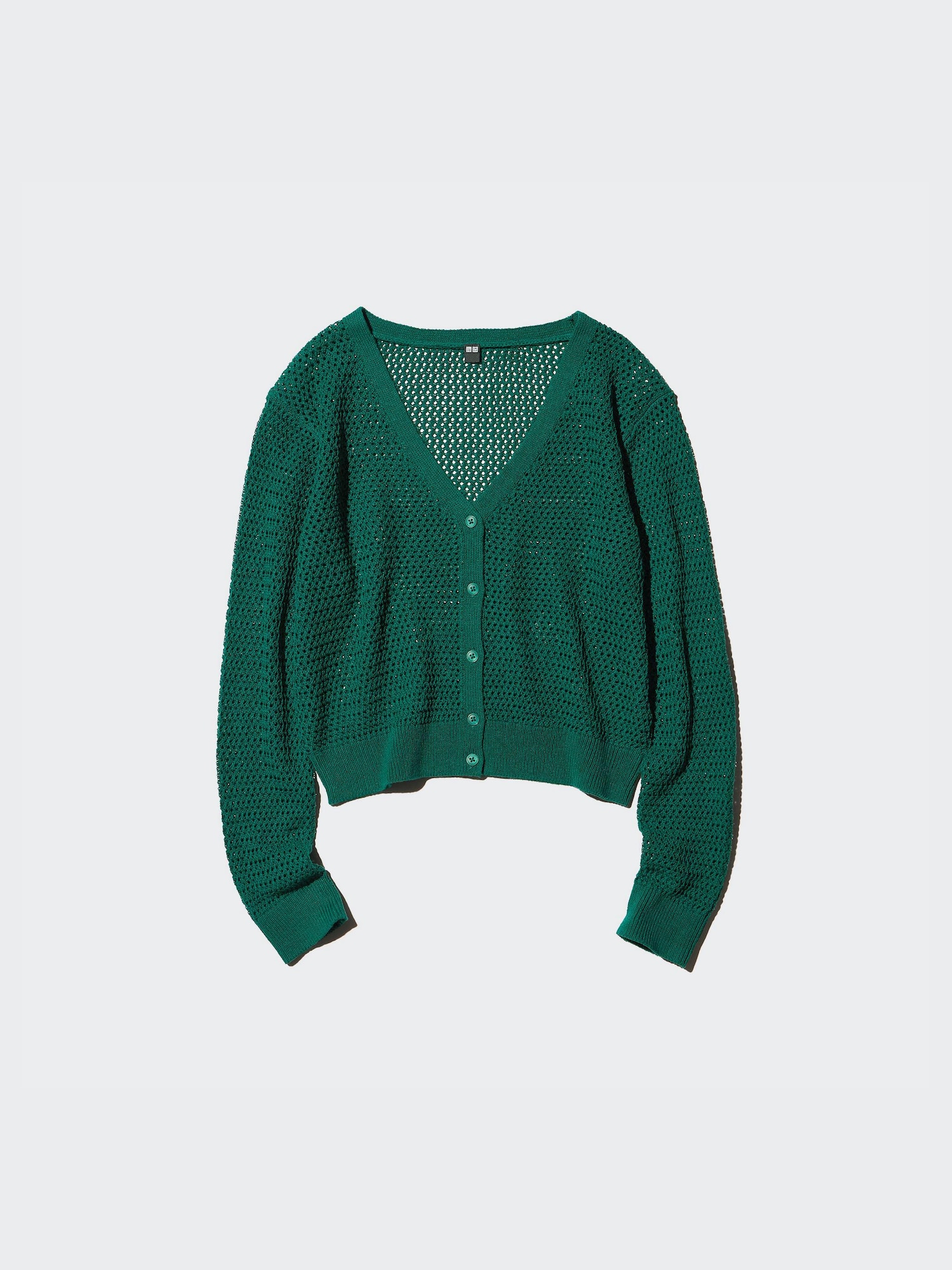 Women's Mesh V-Neck Short Cardigan | UNIQLO US