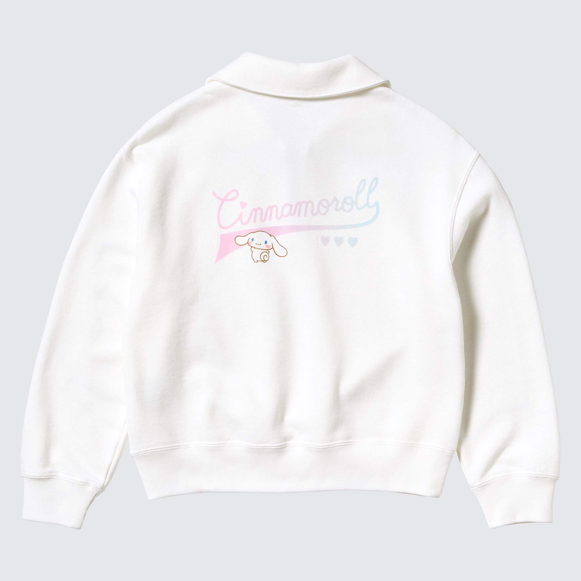 SANRIO HALF-ZIP PULLOVER SWEATSHIRT