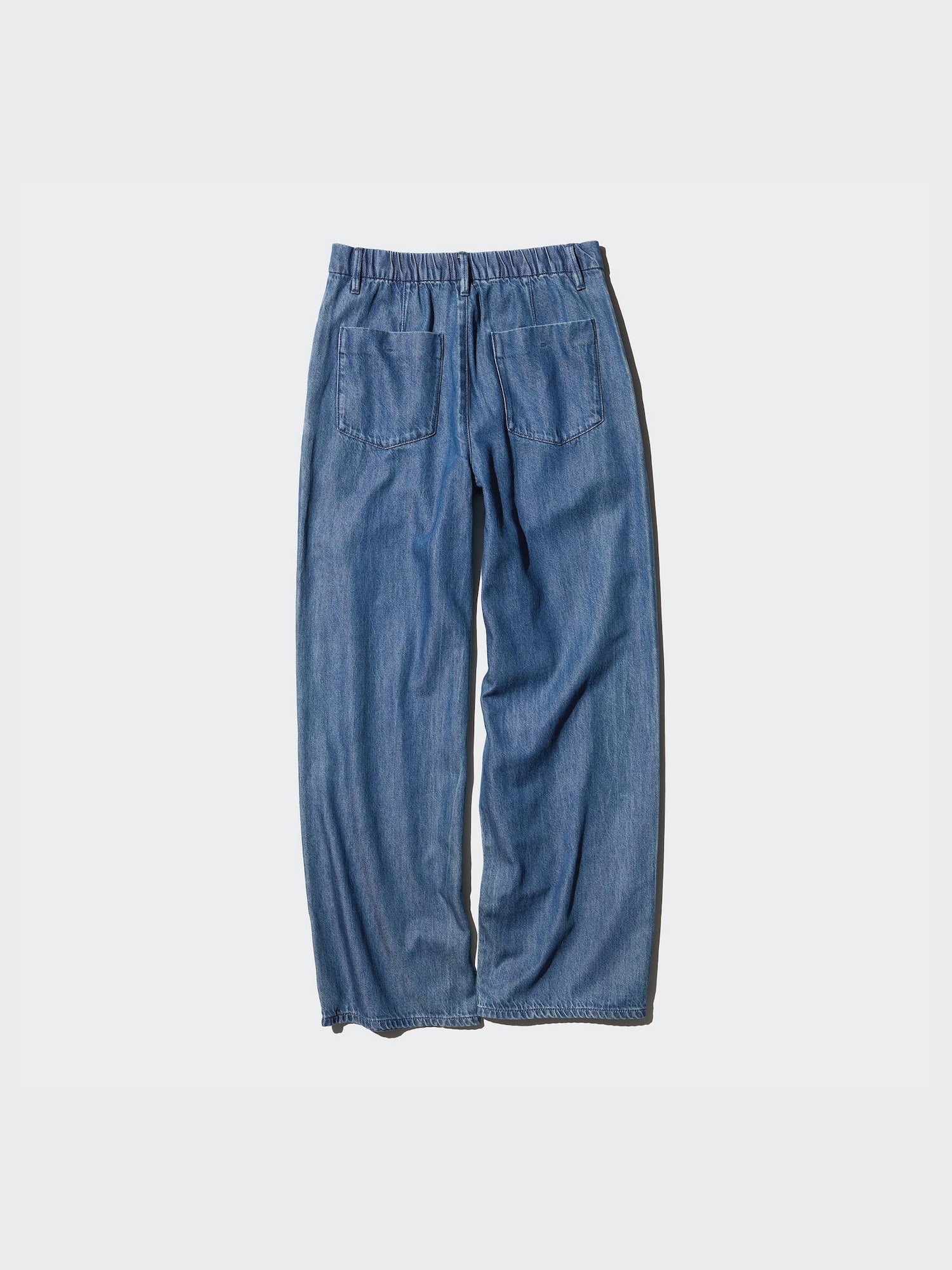 Drapey Denim Pleated Pants | UNIQLO US