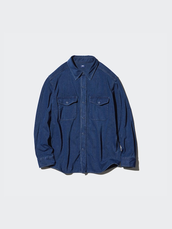 Jersey Overshirt (Denim)