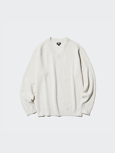 Waffle Sweater | V-Neck