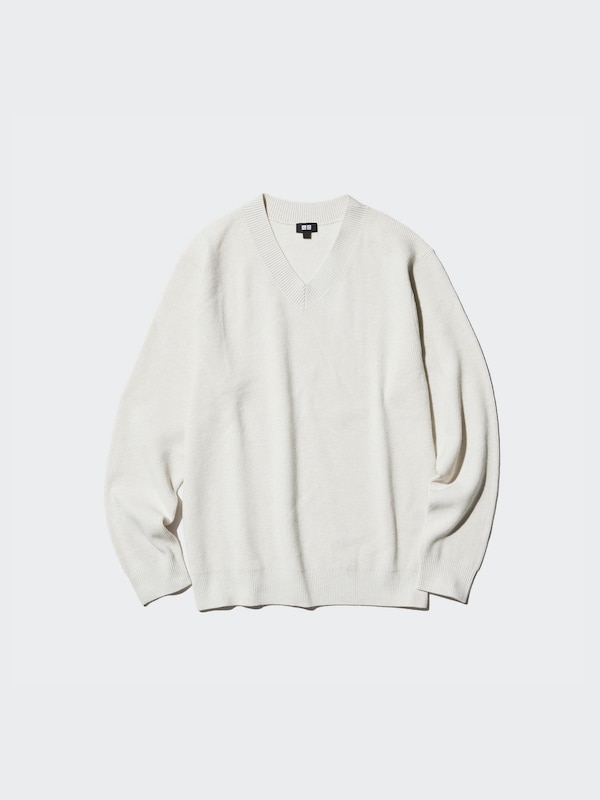 Waffle Sweater | V-Neck