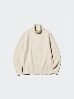 MIDDLE GAUGE FULL-ZIP SWEATER