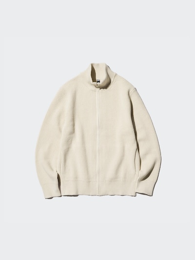 Middle Gauge Full-Zip Sweater