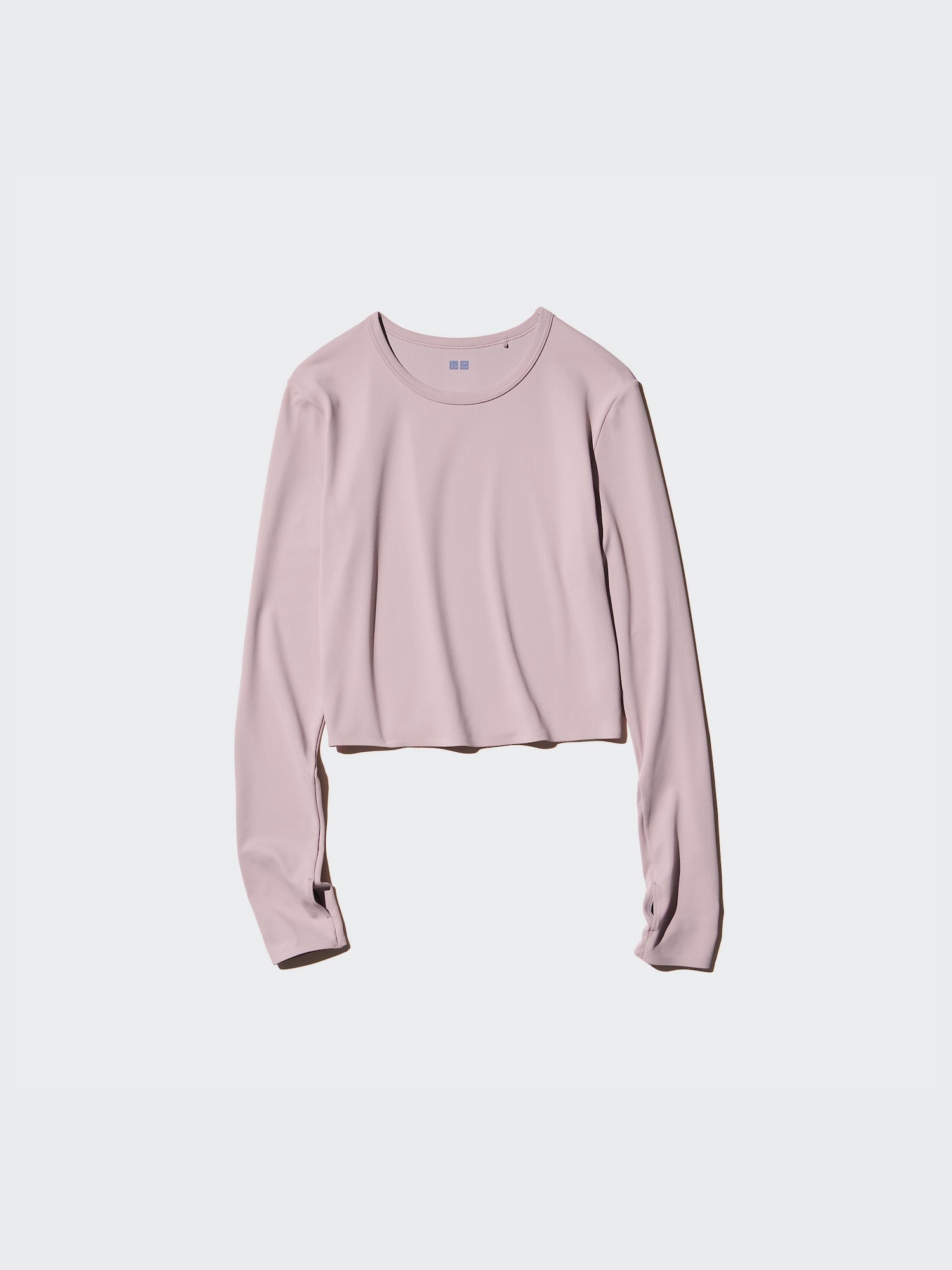 Ultra Stretch AIRism Cropped T-Shirt | Long Sleeve - thumbnail 5